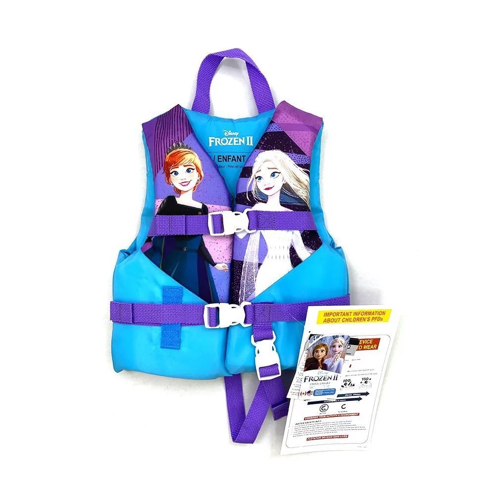 BRAND NEW youth girl Frozen PFD swim vest (30lbs - 60lbs / 14kg - 27kg)